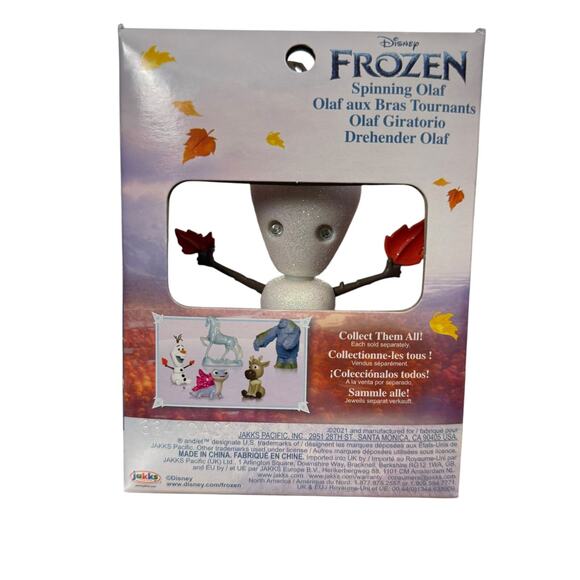 Disney Frozen 2 II Arm Spinning Olaf New In Box 3+ Toys Kids 4" Figure Snowman - Picture 3 of 5